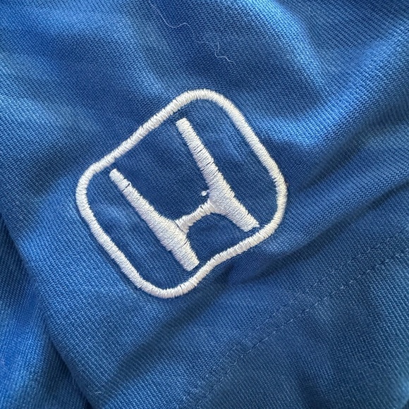 Nike Golf Tour Performance Polo Shirt Men Size Large Honda Logo - Picture 5 of 7